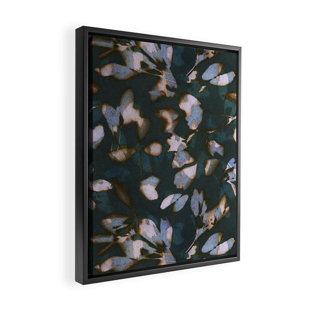 Botanical Shadows #3 Framed Canvas Print Gallery Image 2