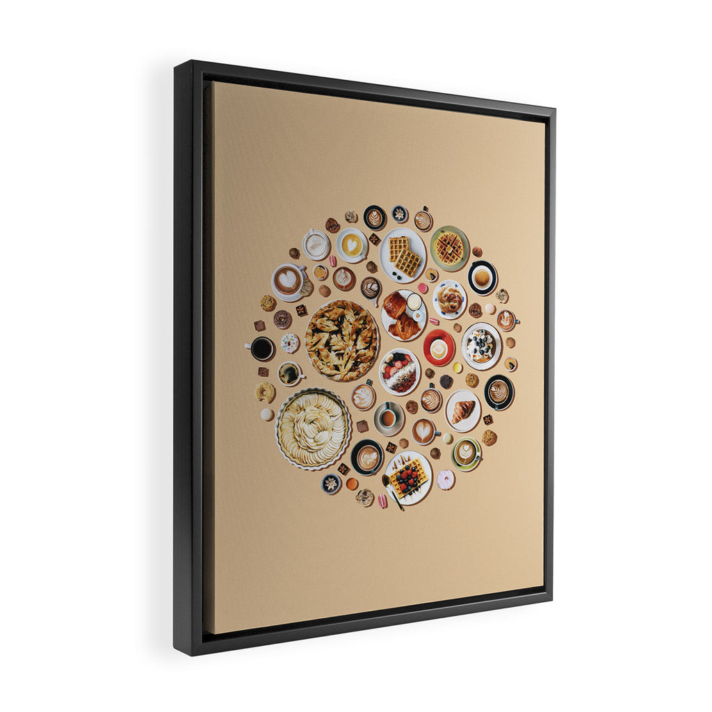 Breakfast Framed Canvas Print Gallery Image 2