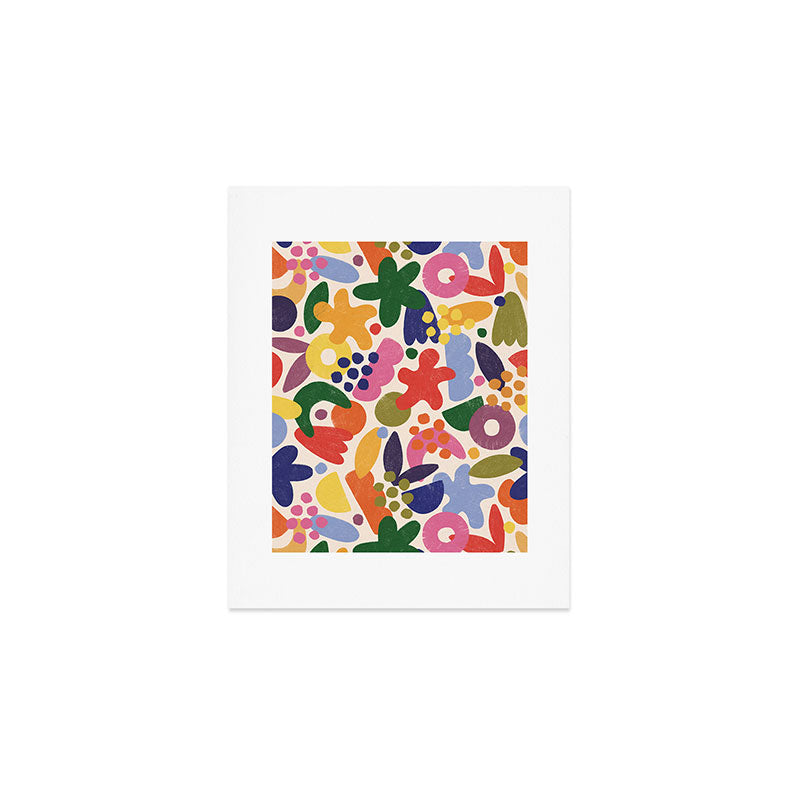 Bright Abstract Pattern #1 Art Print Gallery Image 1