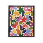 Bright Abstract Pattern #1 Framed Canvas Print Gallery Image 6