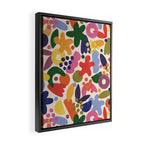 Bright Abstract Pattern #1 Framed Canvas Print Gallery Image 2