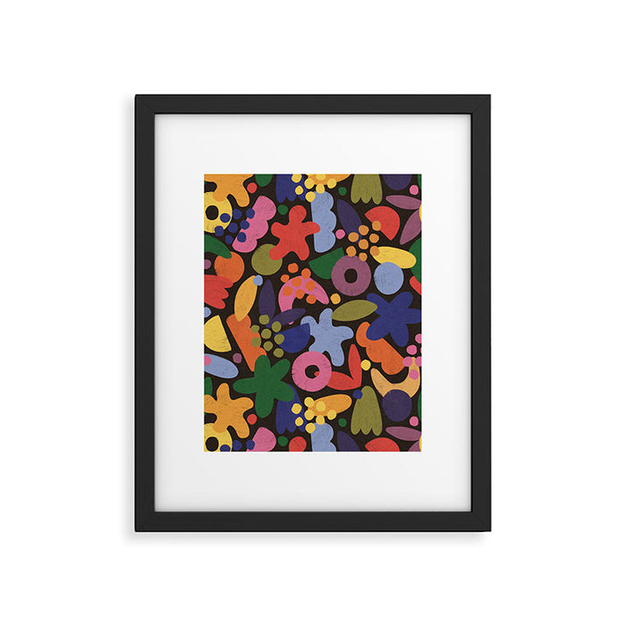 Bright Abstract Pattern #2 Framed Art Print Gallery Image 1