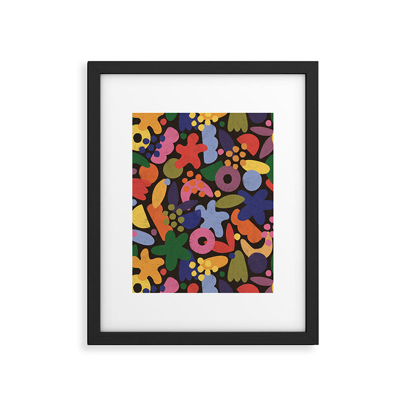 Bright Abstract Pattern #2 Framed Art Print Gallery Image 5