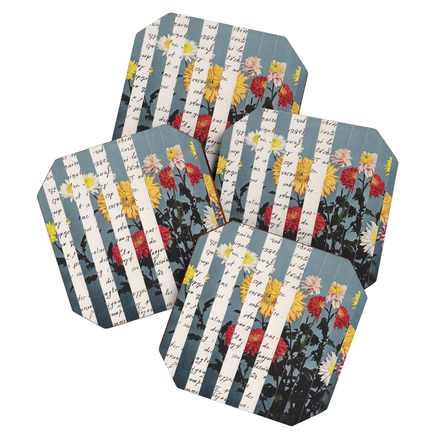 Bunch of Flowers #2 Coaster Gallery Image 1
