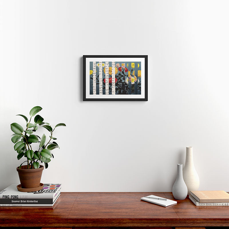 Bunch of Flowers #2 Framed Art Print Gallery Image 2