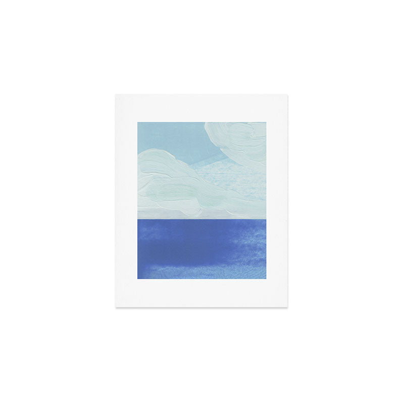 Calm Sea, Quiet Sky Art Print Gallery Image 1
