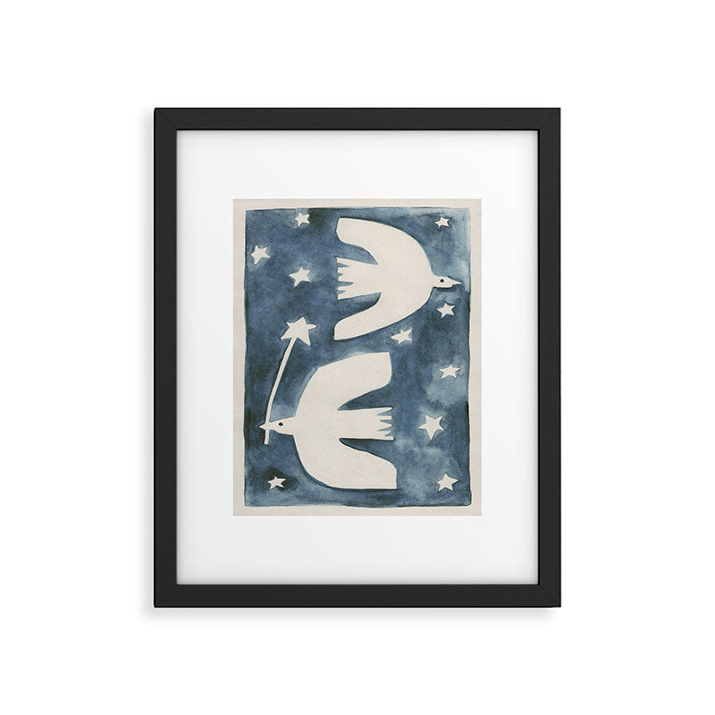 Celestial Birds V.2 Framed Art Print Gallery Image 5