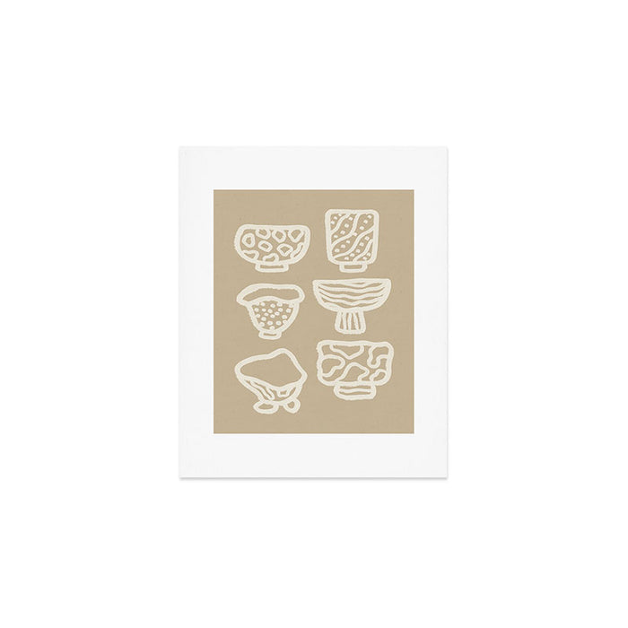 Ceramic Bowls Art Print Gallery Image 1