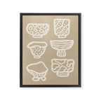 Ceramic Bowls Framed Canvas Print Gallery Image 6
