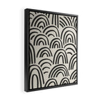 Charcoal Arches #1 Framed Canvas Print Gallery Image 2