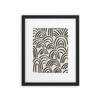 Charcoal Arches #1 Framed Art Print Gallery Image 4