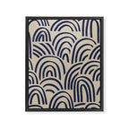 Charcoal Arches #2 Framed Canvas Print Gallery Image 8
