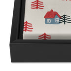 Christmas Eve Framed Canvas Print Gallery Image 3