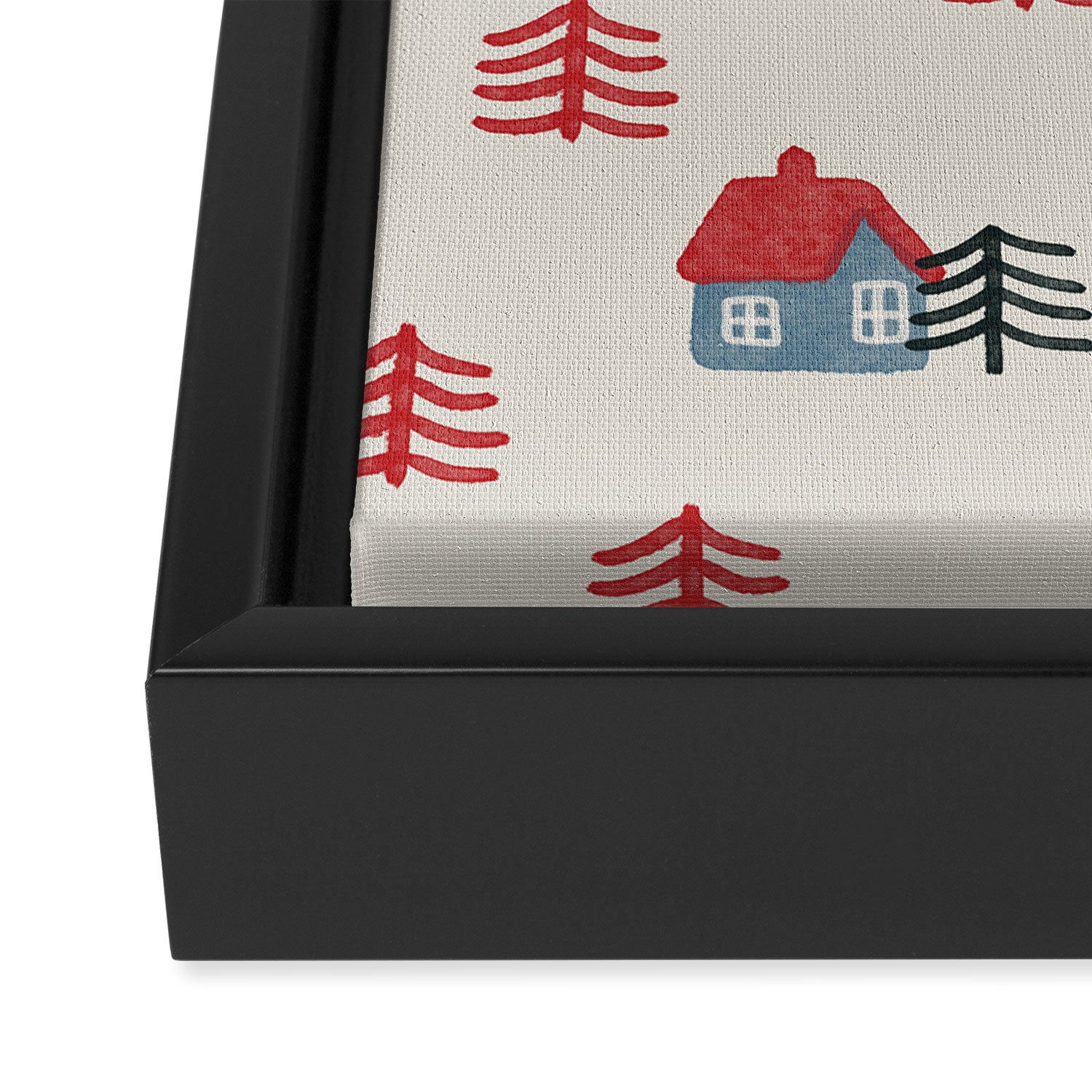 Christmas Eve Framed Canvas Print Gallery Image 3