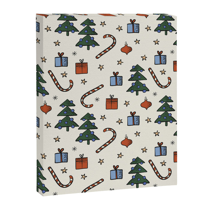 Christmas Pattern #1 Canvas Print Gallery Image 1