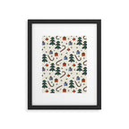 Christmas Pattern #1 Framed Art Print Gallery Image 6