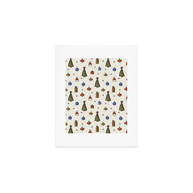 Christmas Pattern #2 Art Print Gallery Image 1