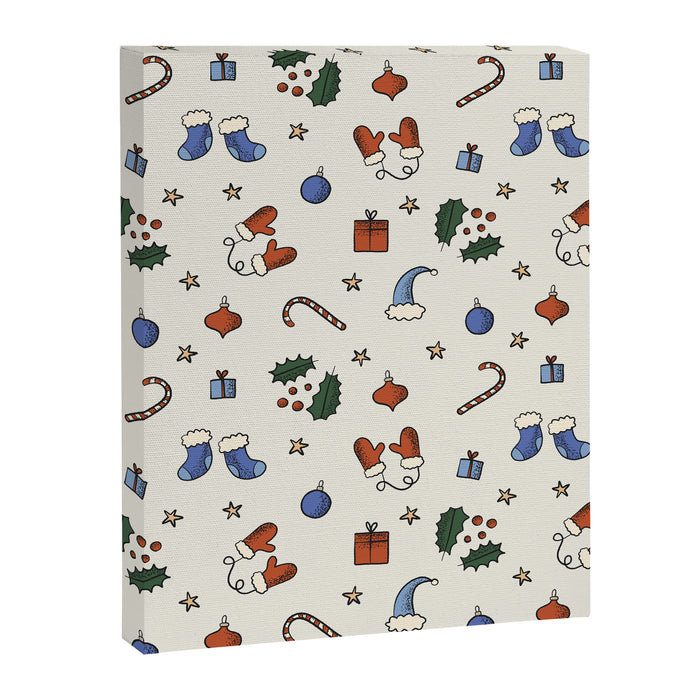 Christmas Pattern #3 Canvas Print Gallery Image 1