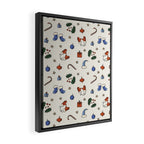 Christmas Pattern #3 Framed Canvas Print Gallery Image 2