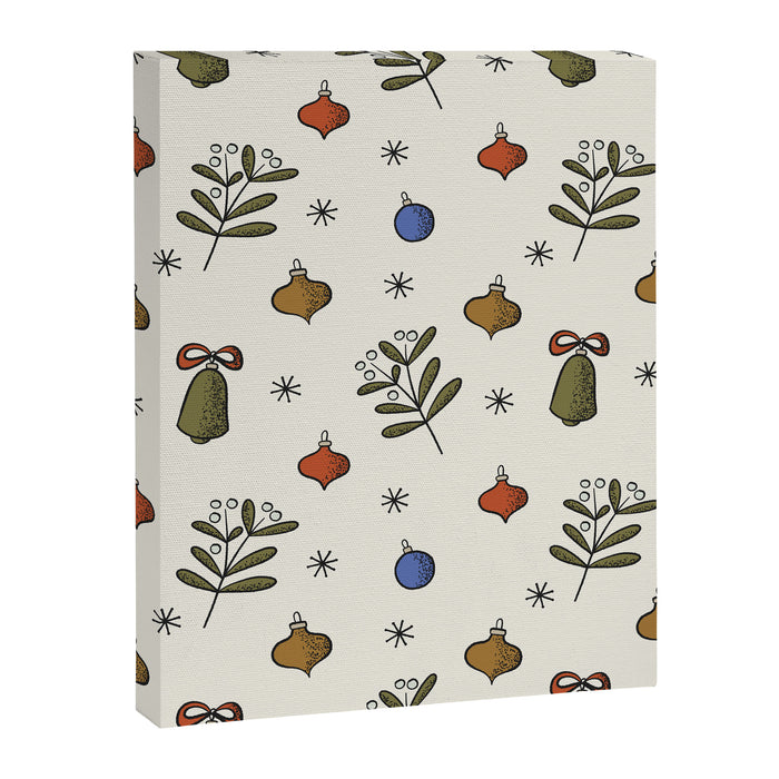 Christmas Pattern #4 Canvas Print Gallery Image 1
