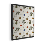 Christmas Pattern #4 Framed Canvas Print Gallery Image 2