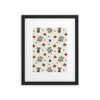 Christmas Pattern #4 Framed Art Print Gallery Image 6