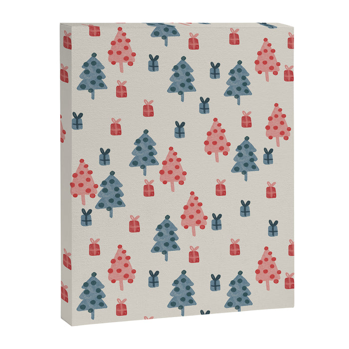 Christmas Trees & Gifts Canvas Print Gallery Image 1