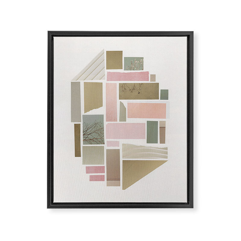 Color Blocks #4 Framed Canvas Print Gallery Image 8