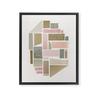 Color Blocks #4 Framed Canvas Print Gallery Image 8