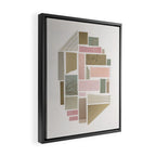 Color Blocks #4 Framed Canvas Print Gallery Image 2