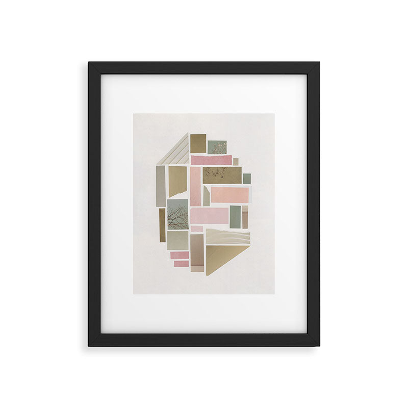 Color Blocks #4 Framed Art Print Gallery Image 6