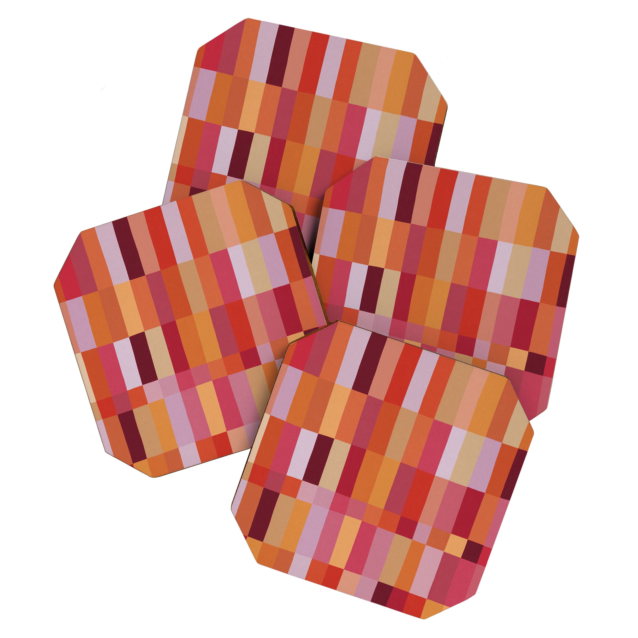 Color Blocks / Summer Fields Coaster Gallery Image 1