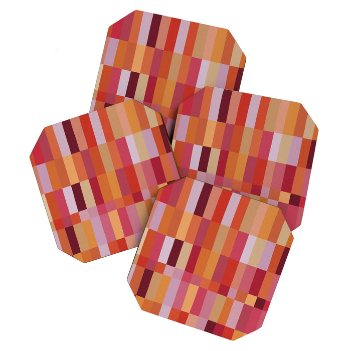 Color Blocks / Summer Fields Coaster Gallery Image 1