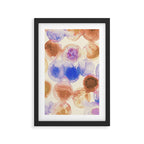 Colorful Acrylic Circles #1 Framed Art Print Gallery Image 2