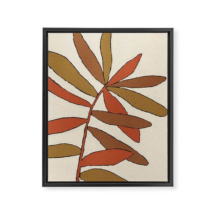 Colorful Branch Framed Canvas Print Gallery Image 1