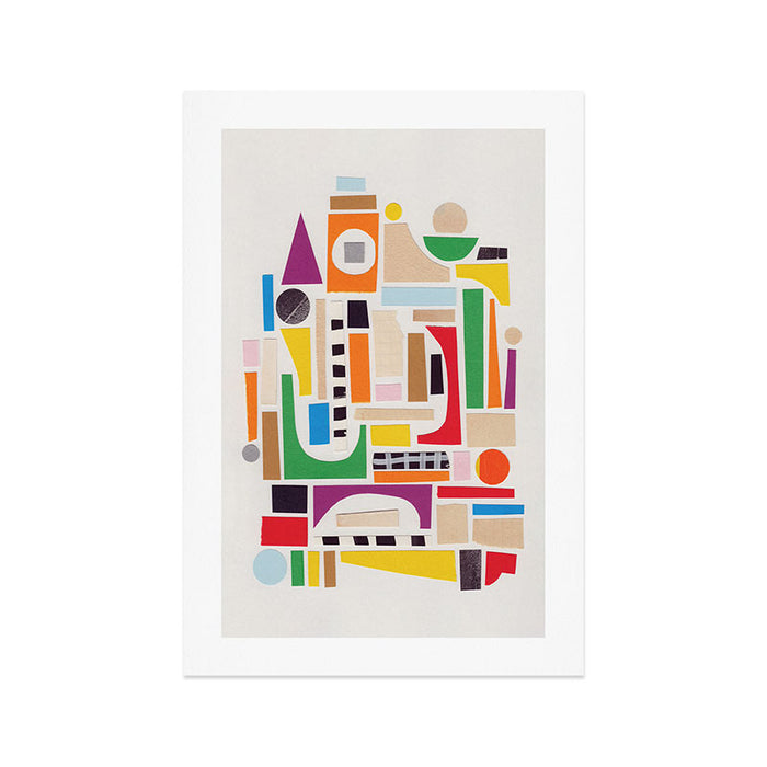 Colorful Castle Art Print Gallery Image 1