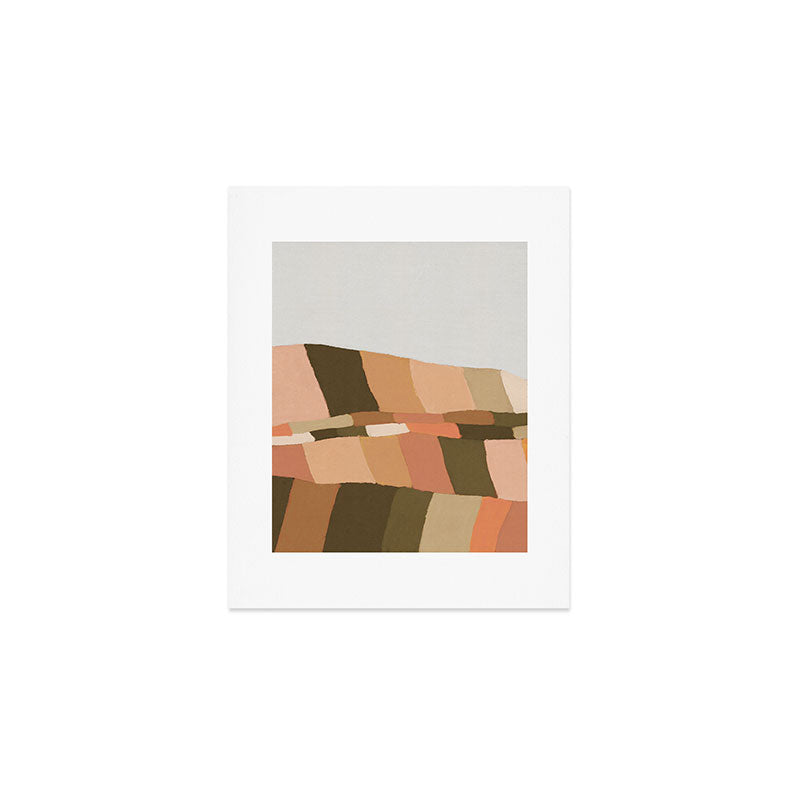 Colorful Hills #2 Art Print Gallery Image 1