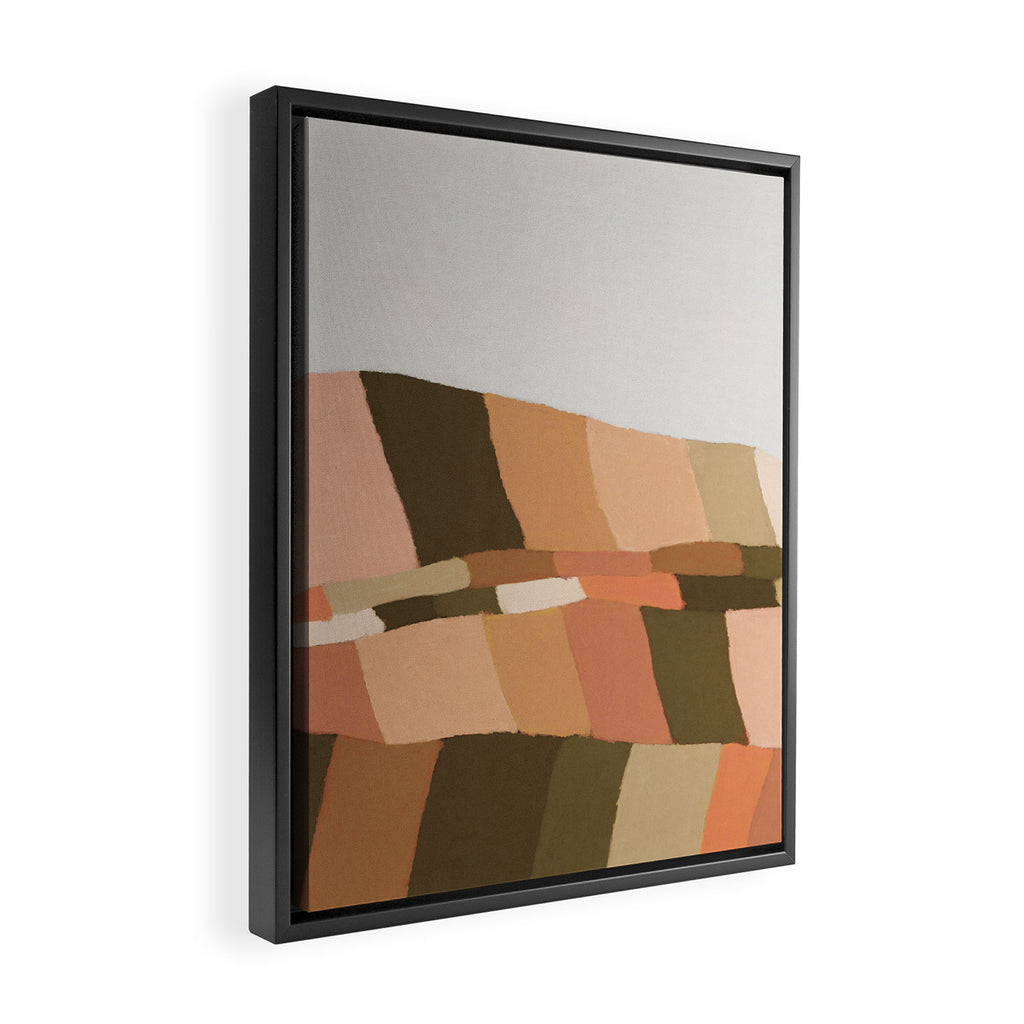 Colorful Hills #2 Framed Canvas Print Gallery Image 2