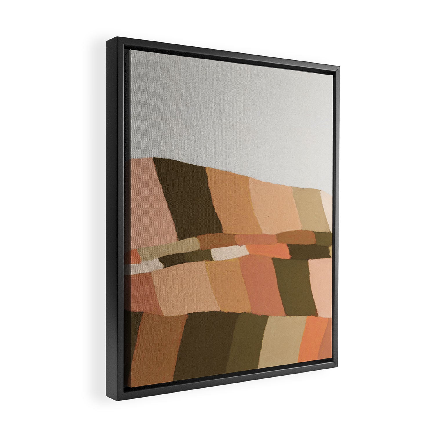 Colorful Hills #2 Framed Canvas Print Gallery Image 2