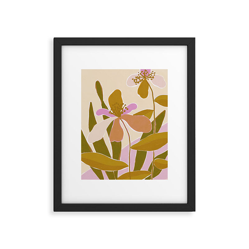 Colorful Iris Flowers Framed Art Print Gallery Image 6