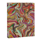 Colorful Liquid Swirl Canvas Print Gallery Image 8