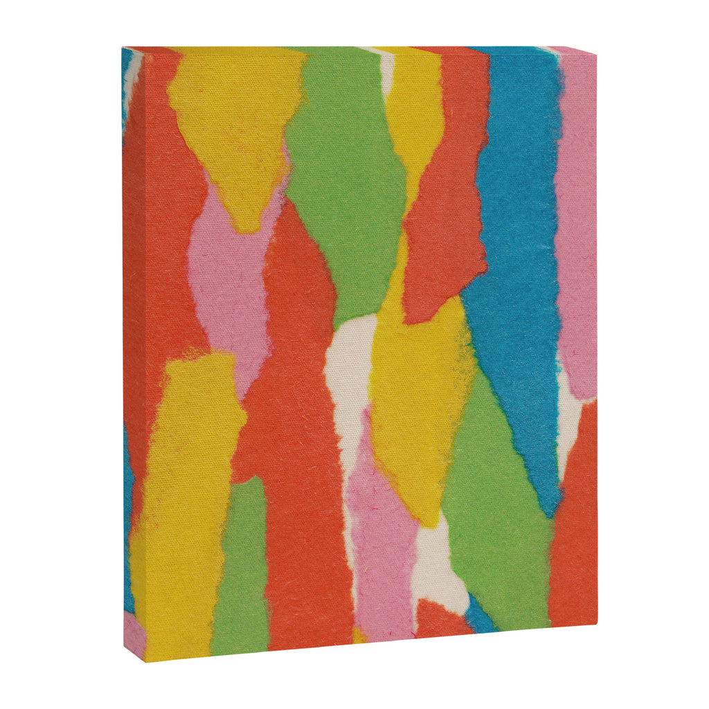 Colorful Paper Collage #1 Canvas Print Gallery Image 6