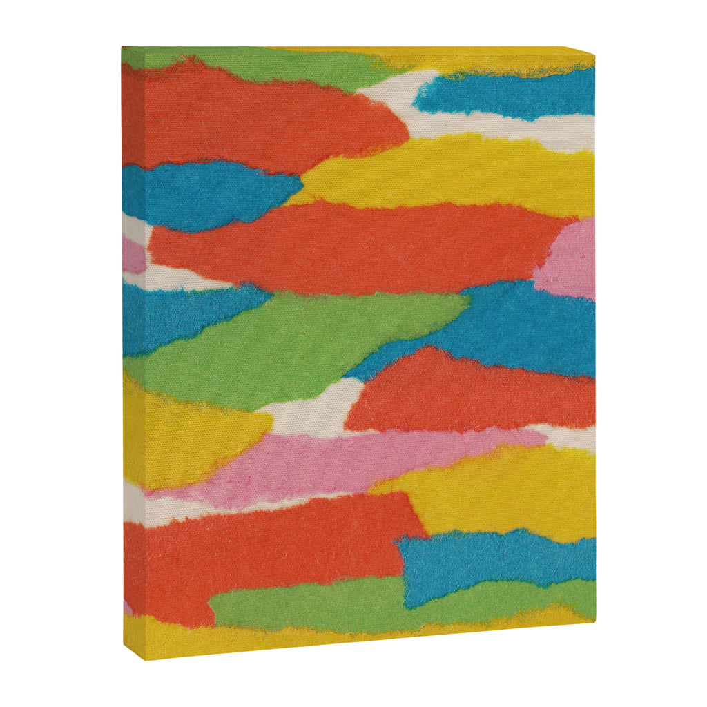 Colorful Paper Collage #2 Canvas Print Gallery Image 6
