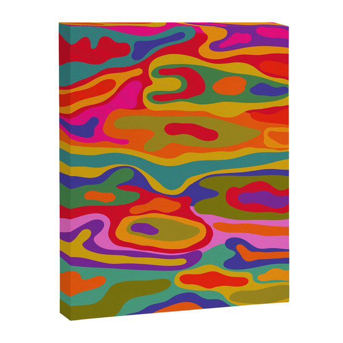 Colorful Pattern Canvas Print Gallery Image 1