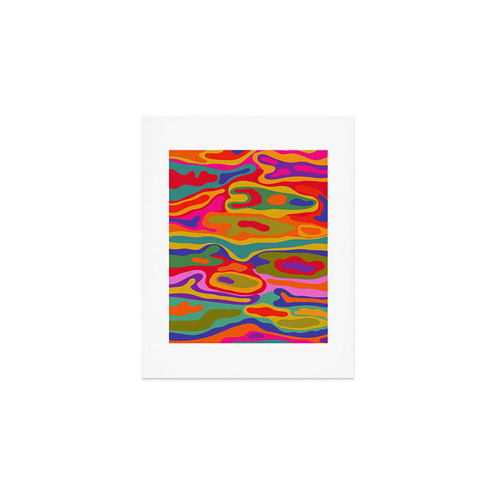 Colorful Pattern Art Print Gallery Image 1