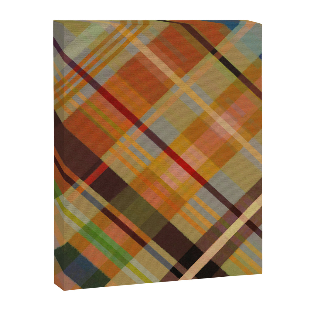 Colorful Plaid #2 Canvas Print Gallery Image 6
