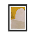 Connected Shapes #1 Framed Art Print Gallery Image 2
