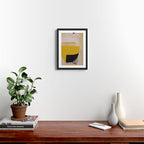 Connected Shapes #2 Framed Art Print Gallery Image 2