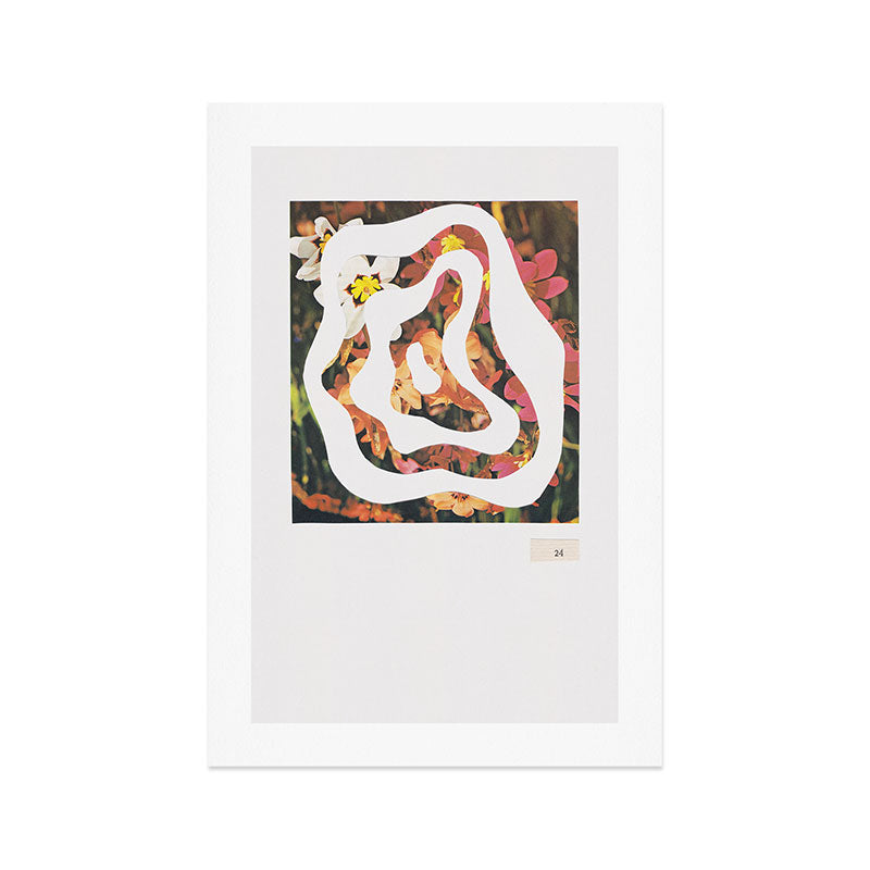 Contours of Blooms #1 Art Print Gallery Image 1