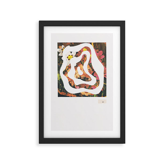 Contours of Blooms #1 Framed Art Print Gallery Image 1